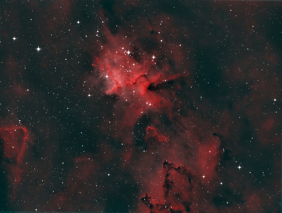 IC805 - Centre of the Heart Nebula
