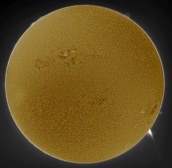 Solar Activity 19-05-2022 (Inverted disk - Ha)