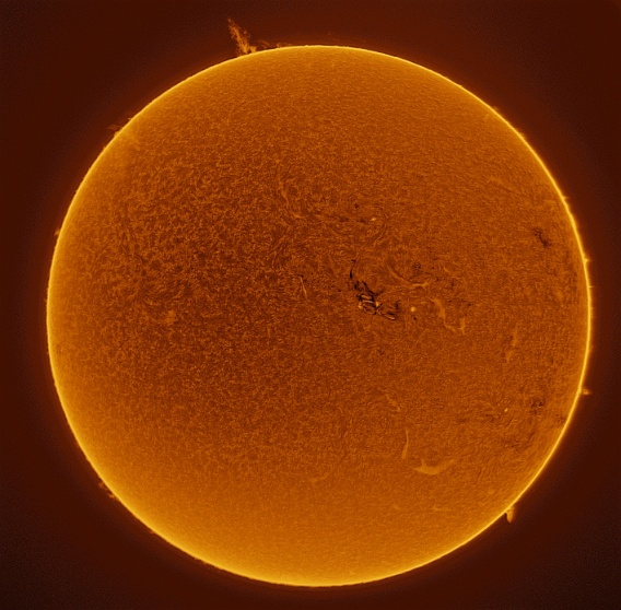 Sun-3a Solar Activity (Ha) - 27th April, 2024