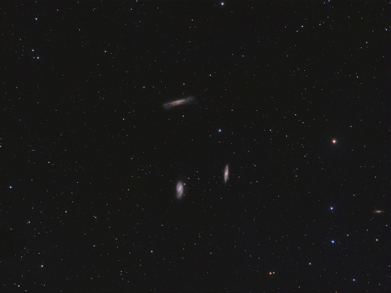 Image18 Leo Triplet - M65/M66/NGC3628 (10x300s RGB)