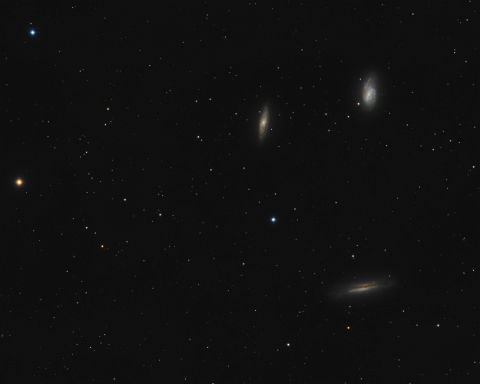 Leo Triplet (11x300s RGB)c