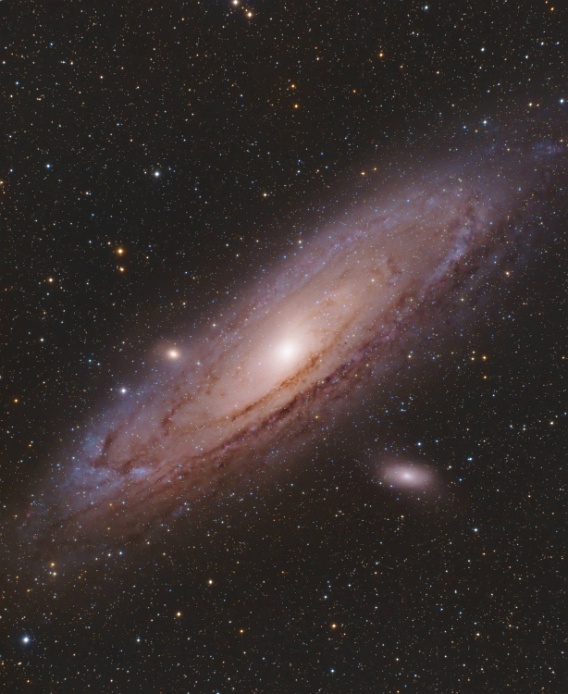 M31_30x300s-RGB 3_2 M31 - The Andromeda Galaxy (30x 300s RGB)