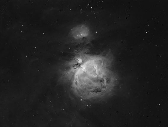 3x300s-Ha3 M42 - The Orion Nebula (3x 300s Ha)