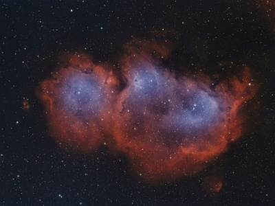 IC1848 - The Soul Nebula (30x360s HOO) : Nebula