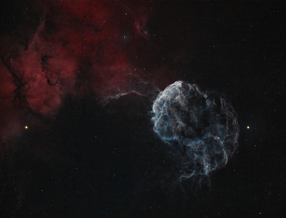 IC443 - Jellyfish Nebula IC443 - The Jellyfish Nebula (25x 360s SHO)