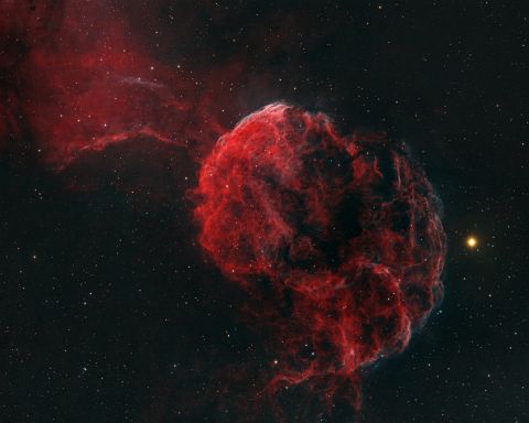 IC443 - The Jellyfish Nebula (14Hrs-45Min HOO)2 IC443 - The Jellyfish Nebula (Ha/OIII - 14Hrs-45Min)