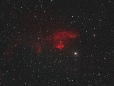 IC62 - The Ghost of Cassiopeia (5x 360s HOO) : Nebula