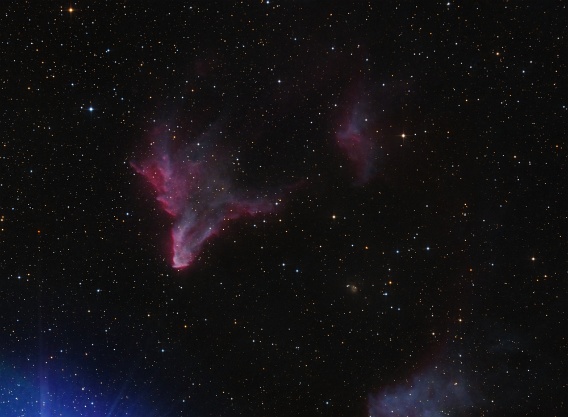 IC63b IC63 - The Ghost of Cassiopeia (8x 300s RGB)