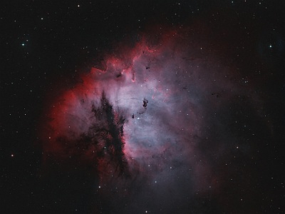 NGC281 - Pacman Nebula (40x 360s HOO) : Nebula