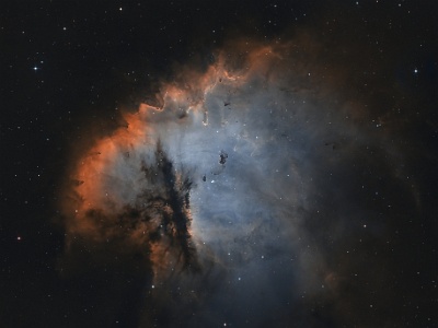 NGC281 - Pacman Nebula (40x 360s HOO) : Nebula