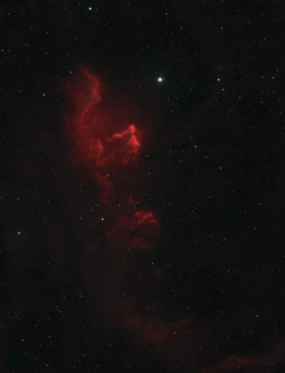 Image22 IC63 - The Ghost of Cassiopeia (3x 360s HOO)