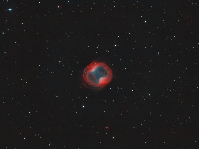 The Headphone Nebula (85x 360s HOO) : Nebula