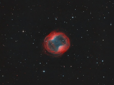 The Headphone Nebula (85x 360s HOO) : Nebula