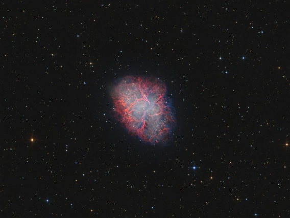 M1_CC M1 - The Crab Nebula (30x 300s RGB/NB = 15Hrs)