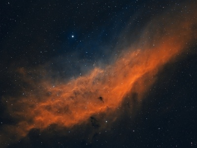 NGC1499 - The California Nebula (20x 360s HOO) : Nebula