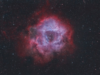 SH2-275 - The Rosette Nebula (30x 360s HOO) : Nebula