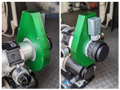 3D Printed working proof of concept prototype Rotator : Observatory