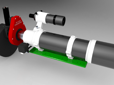 ED72/ED80 - Camera Rotator designed in PTC Creo : Observatory