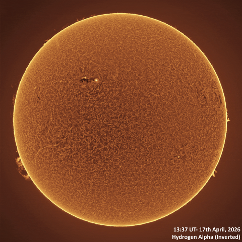 17th April 2026 17th April, 2026 - Sun in Ha & CaK