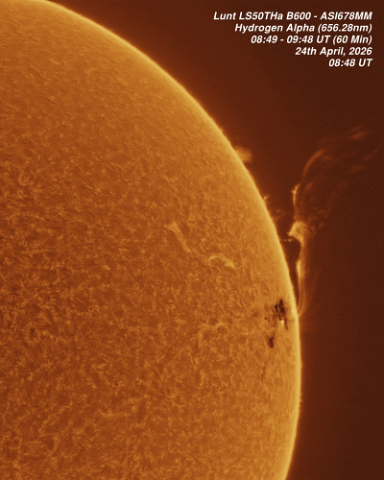 24th April 2026 24th April, 2026 - Sun in Ha