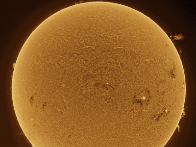 Solar animation - Ha and White Light, 28th August, 2024 : Solar