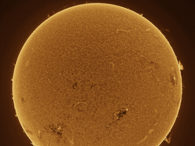 Solar animation - Ha and White Light, 31st August, 2024 : Solar