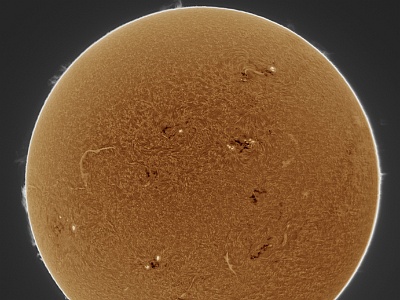 Solar Activity (Ha) - 21st July, 2023 : Solar