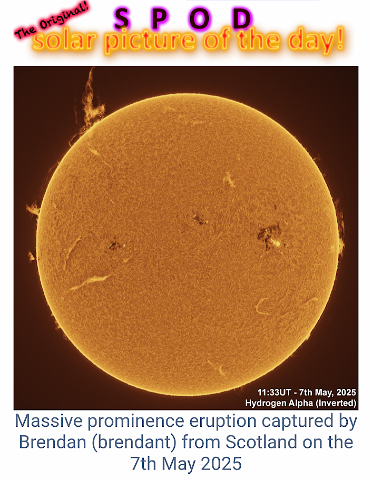 7th May 2025 Solarchat Forum Picture of the Day