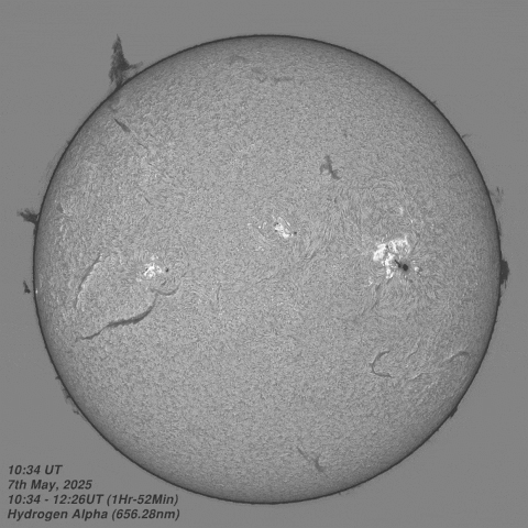 7th May, 2025s Prominence eruption - 7th May, 2025