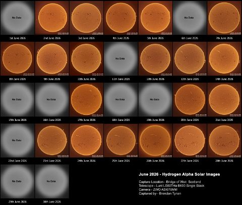 June 2026 The Sun in Ha - June 2026
