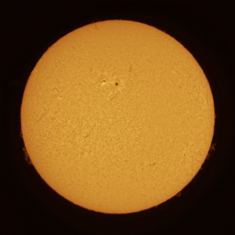 Plane - 20260418 18th April, 2026 - Plane flying across the Sun