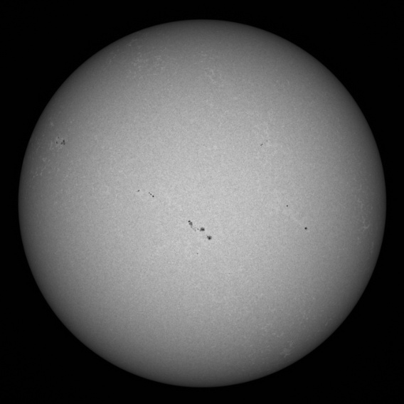Sun (G-Band) - 05-08-2023 Solar Activity (G-Band) - 5th September, 2023