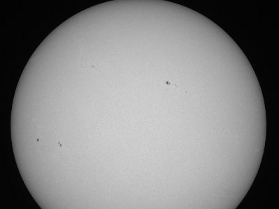 Solar Activity (White Light) - 12th June, 2023 : Solar