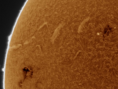 Solar Activity (Ha) - 14th June, 2023 : Solar