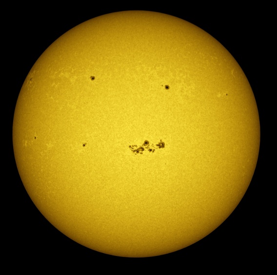 SunWL-1 Solar Activity (G-Band) - 24th March, 2024