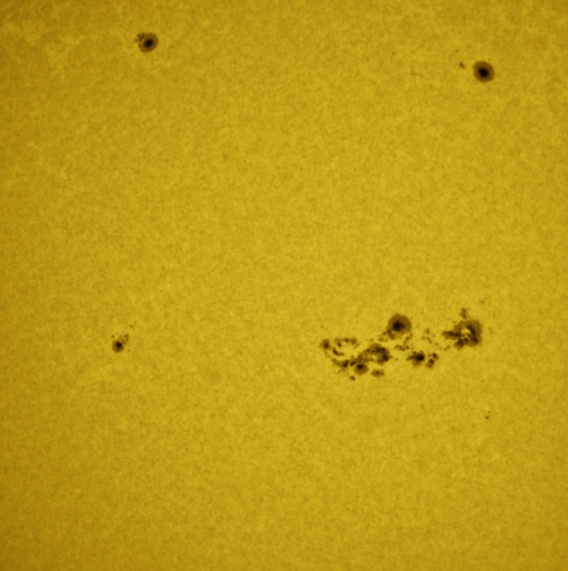 SunWL-2 Solar Activity (G-Band) - 24th March, 2024