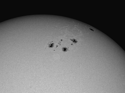 Solar Activity 19-04-2022 (White Light) : Solar